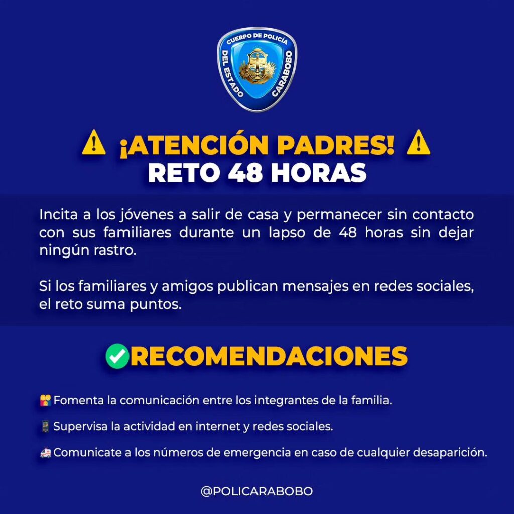 Alertan Sobre Peligroso Juego Viral Del Reto De Las 48 Horas Esto Es