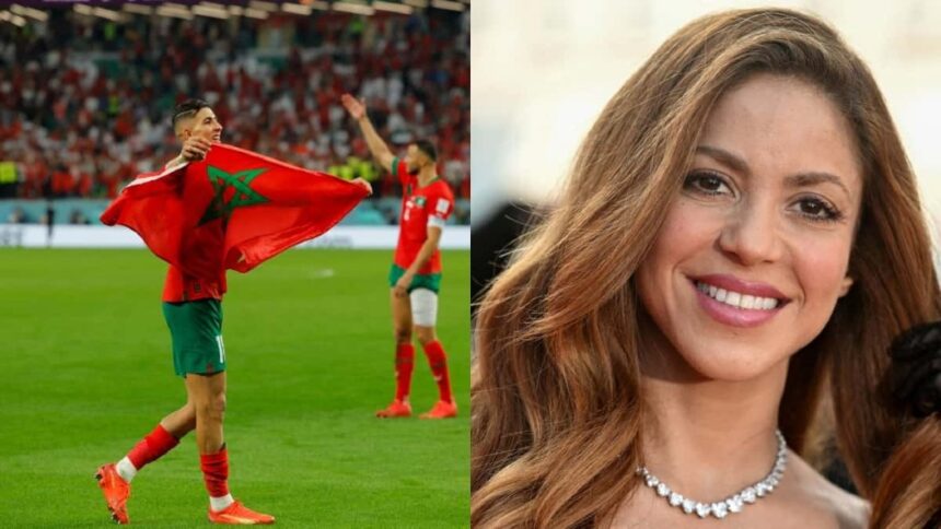 Hasta Shakira celebró el histórico pase de semifinales a Marruecos