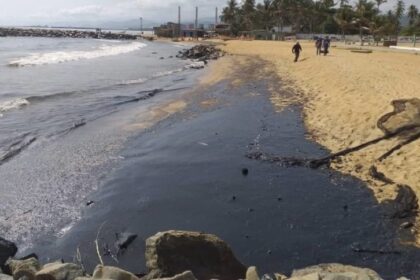EN VIDEO | Denuncian nuevo derrame petrolero en las costas de Coro