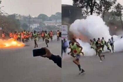EN CAMERÚN | Al menos 19 atletas heridos dejaron varias explosiones registradas durante una carrera +VIDEO