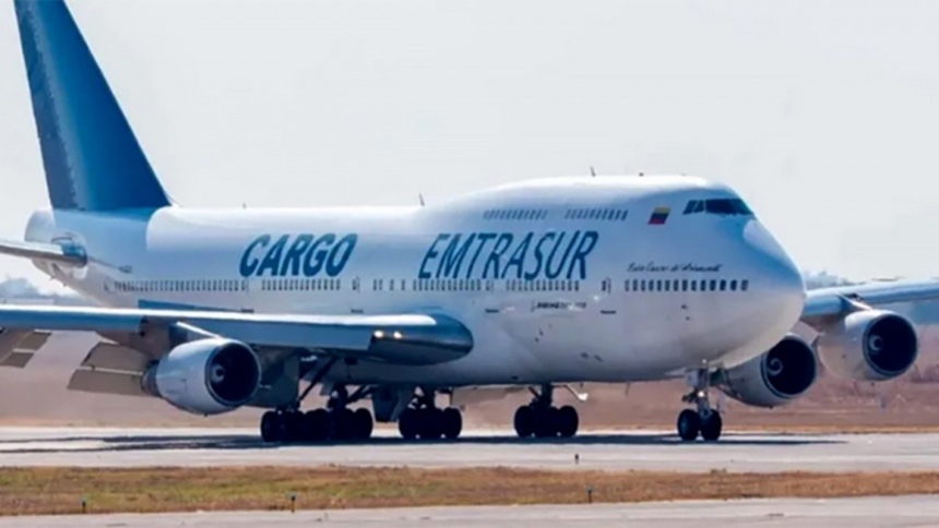 Chavismo exige a Argentina la "inmediata devolución" del avión de Emtrasur