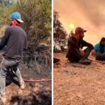 Venezolano se hace viral tras combatir los incendios forestales en Chile: "Agradecido con este país que nos ha brindado tanto"