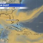 Significativa oleada de polvo del Sahara llegará a Florida la próxima semana