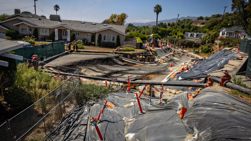 La ciudad de Rancho Palos Verdes, ubicada en el condado de Los Ángeles (EEUU), enfrenta una amenaza inminente que podría cambiar su paisaje para siempre. 