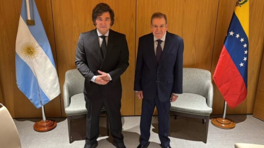 Edmundo González se reunió en Madrid con Javier Milei este 8Jun, de esto hablaron