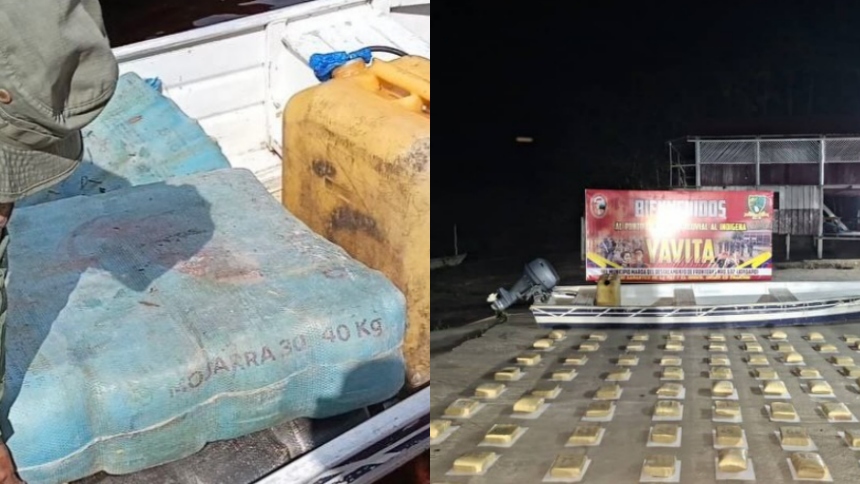 La Fuerza Armada Nacional Bolivariana (FANB) incautó una embarcación tipo deslizadora con 289 kilogramos de presunta marihuana en el sector Caño de Pimichín, municipio Maroa, en el estado Amazonas, como parte de la Operación Neblina 2025.  