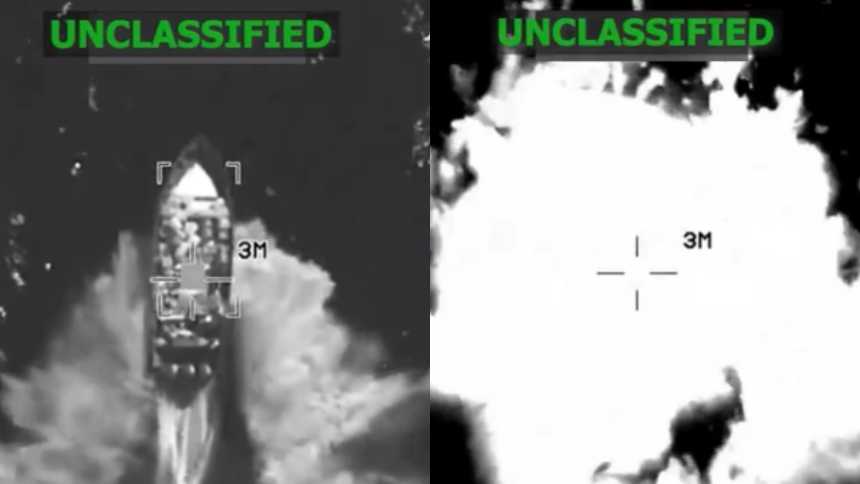 Estados Unidos confirmó este jueves, 4 de diciembre, un nuevo ataque en el Pacífico Oriental contra una embarcación vinculada al narcotráfico, que dejó cuatro presuntos narcoterroristas muertos.  