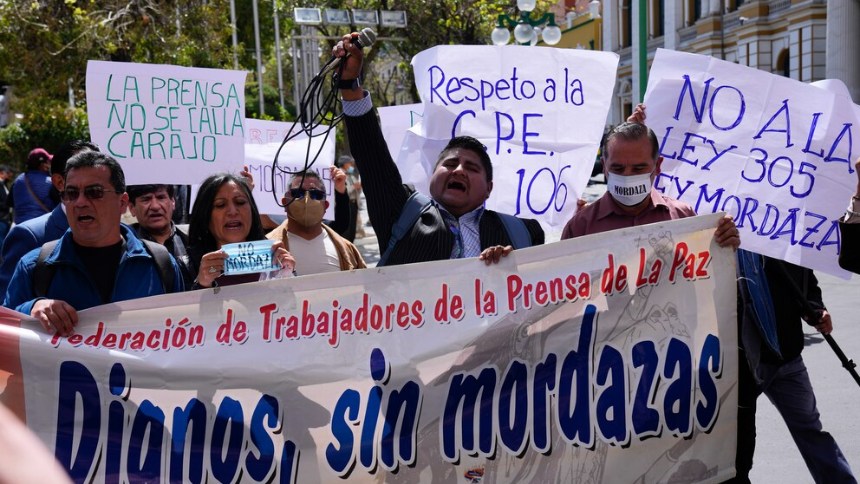 Gremios de prensa denuncian torturas e intento de asesinato de un periodista en Bolivia