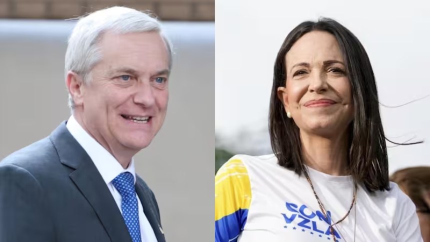 María Corina Machado fue invitada a la ceremonia de investidura de José Antonio Kast en Chile