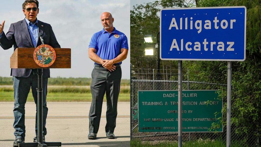 Un giro político inesperado abrió la puerta al posible cierre del centro de detención de migrantes Alligator Alcatraz, luego de que el gobernador de Florida (EEUU), Ron DeSantis, admitiera que ahora respalda desmantelar la instalación que su propia administración inauguró hace apenas 10 meses. 