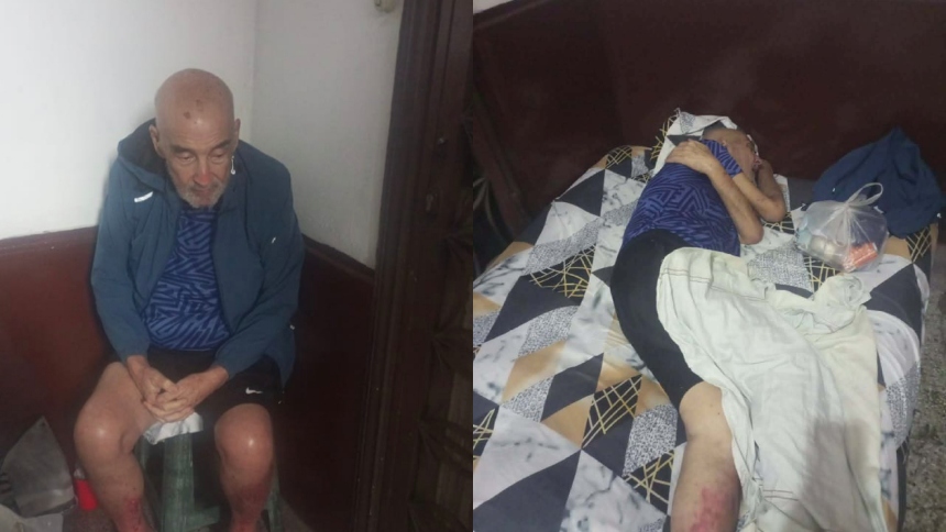 El ciudadano uruguayo-venezolano José Breijo, de 73 años, recién excarcelado y bajo arresto domiciliario, denunció que un policía ocupó su apartamento en Caracas y lo obligó a dormir en un pasillo.  