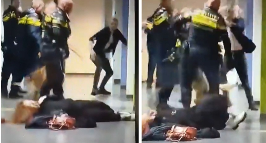 Agresión policial en Países Bajos