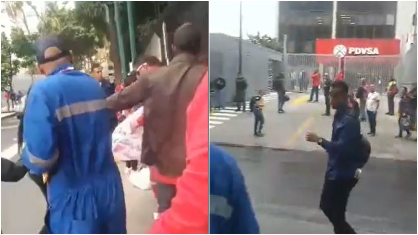 Protesta Pdvsa