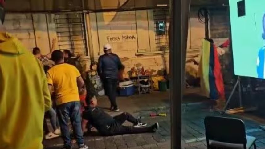 CONMOCIÓN EN ECUADOR: Atacaron a tiros a grupo que seguía el juego de su selección en pantalla gigante, hubo un fallecido