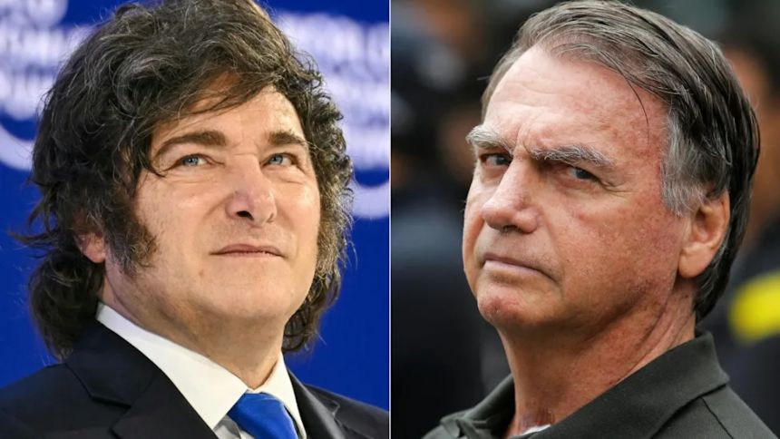 Corte Suprema de Brasil negó a Milei permiso para visitar a Jair Bolsonaro
