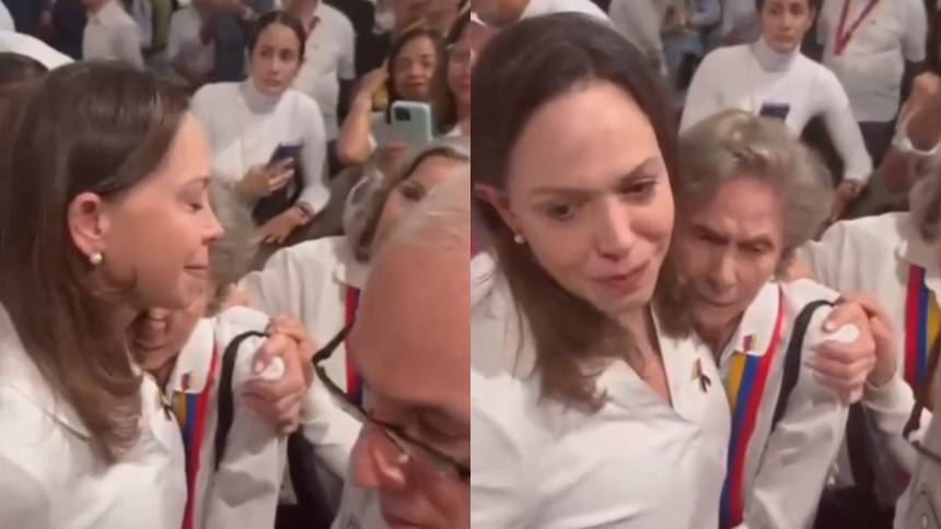 EN VIDEO: María Corina Machado asistió a misa en honor a Venezuela realizada en Panamá