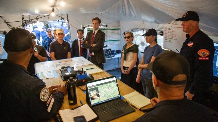 EN FOTOS: Delegación diplomática estadounidense de alto nivel visitó el país para supervisar operaciones de ayuda humanitaria
