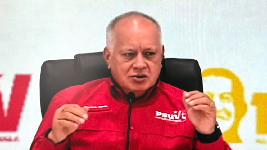 Diosdado Cabello anunció una movilización para conmemorar el natalicio de Hugo Chávez