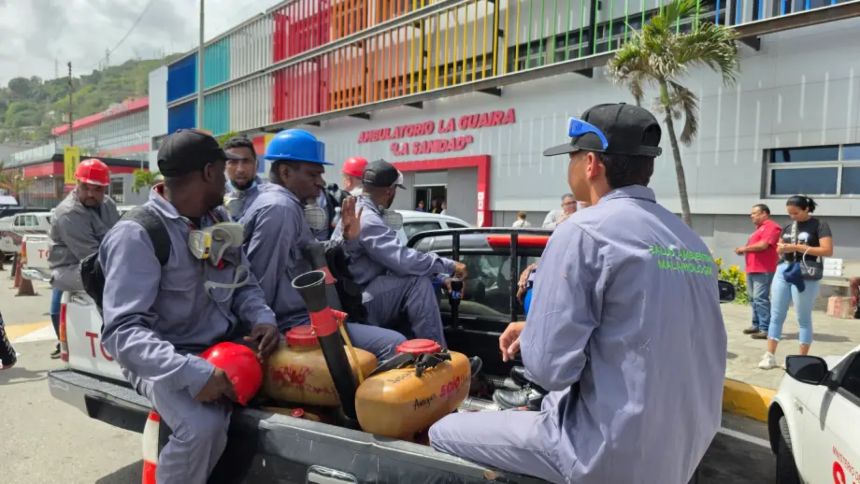 Anuncian jornada de fumigación y control sanitario en La Guaira tras terremotos