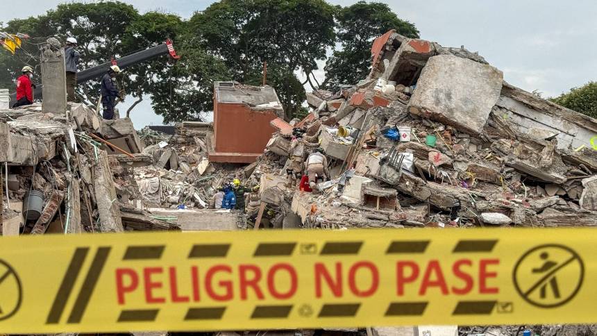 Medicina Legal de Colombia ha recibido 312 cuerpos de víctimas del terremoto