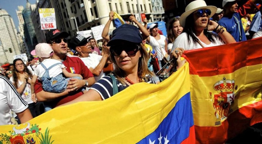 Venezolanos en España