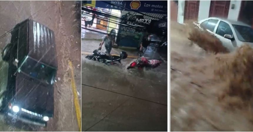Torreciales lluvias causaron estragos