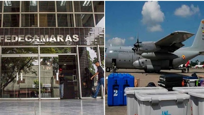 Fedecámaras piensa que se debe coordinar la ayuda con el sector privado Fotos Archivo.
