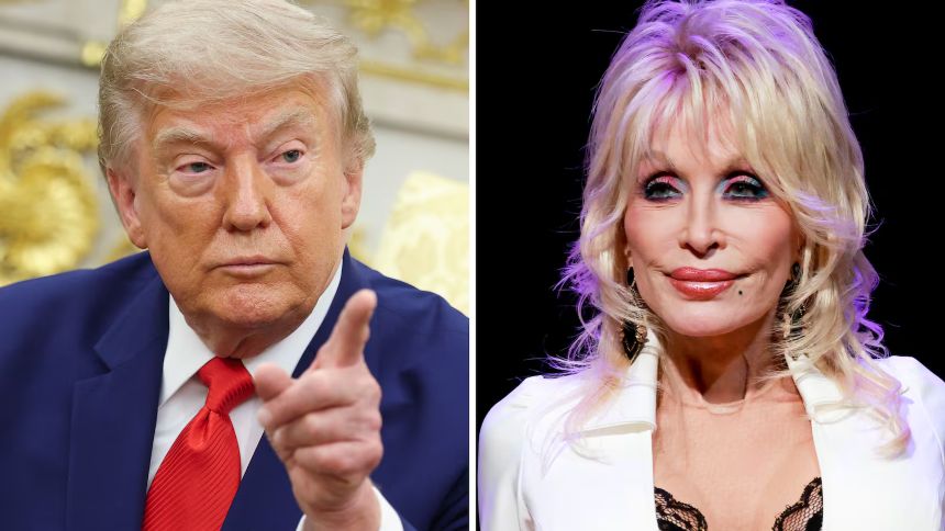 Trump decretó luto de una semana por muerte de Dolly Parton: "El mundo te quiere"