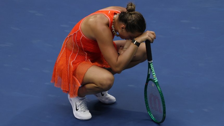 EN VIDEO: La reprochable reacción de Aryna Sabalenka tras perder la final del US Open
