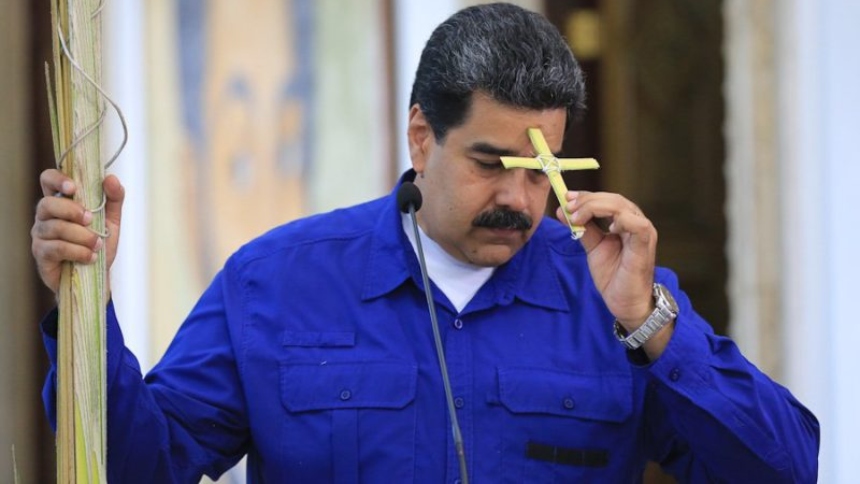 Maduro envió un mensaje en conmemoración de la Virgen de Coromoto y la Virgen del Valle. Foto archivo