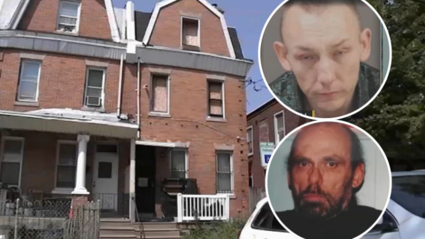 La policía en Filadelfia encontró la casa del horror, tras arresar a Eugene Horsh. Foto cortesía 6ABC