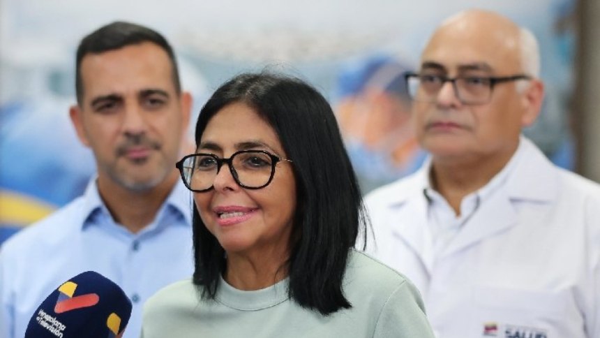Delcy Rodríguez afirmó que recursos obtenidos de acuerdos internacionales se destinarán para equipamiento de hospitales