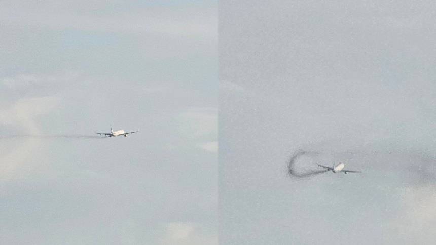 Pánico en el aire: Avión aterrizó de emergencia en España tras impactar con unas aves en pleno vuelo