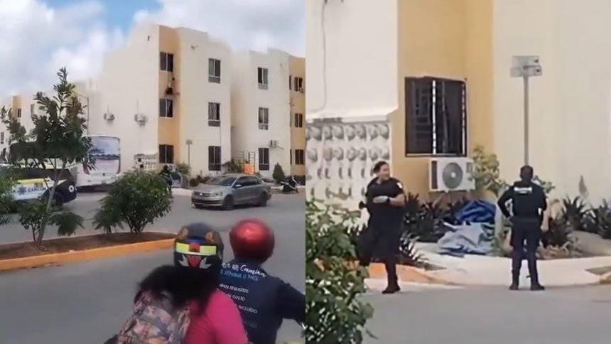 VIDEO VIRAL: Se colgó a una ventana desde un tercer piso para esconderse del esposo de su amante y todo terminó de la peor manera