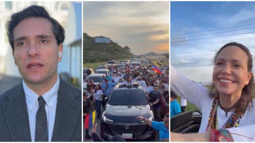 David Alandete aseguró que EEUU va a seguir apoyando a Delcy Rodríguez. Fotos captura de video y RRSS.