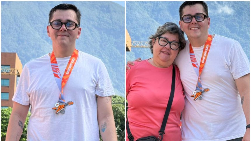 Luis Peche regresó despés de casi 500 días fuera de Venezuela. Fotos RRSS