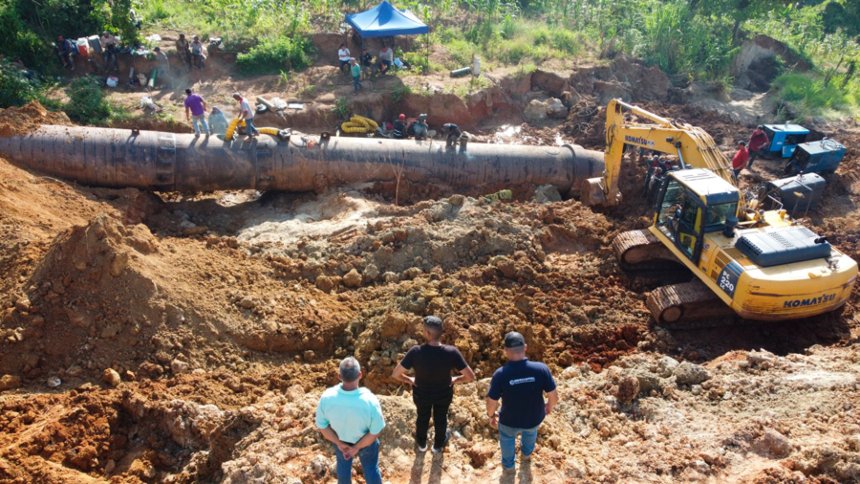 Minaguas realizará reparaciones en el sistema Tuy III. Fotos cortesía Unión Radio.