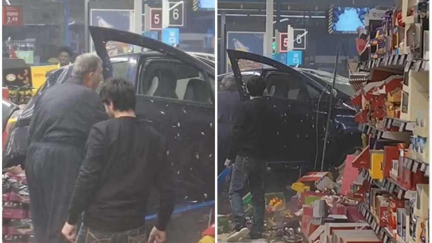 El choque, ocurrido en Inglaterra, ha causado conmociòn. Fotos capturas de video RRSS.