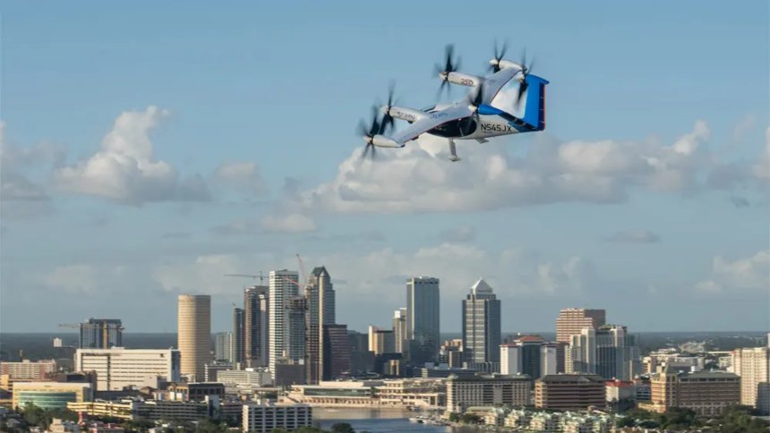 Florida realizó con éxito las primeras pruebas de "taxis voladores" en Tampa