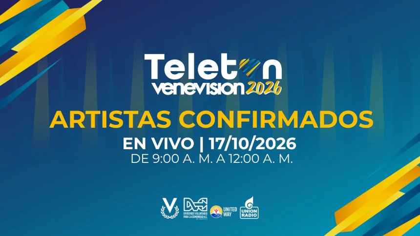 «Unidos por Venezuela»: Cosntelación de estrellas confirmaron su participación en el Teletón Venevisión 2026